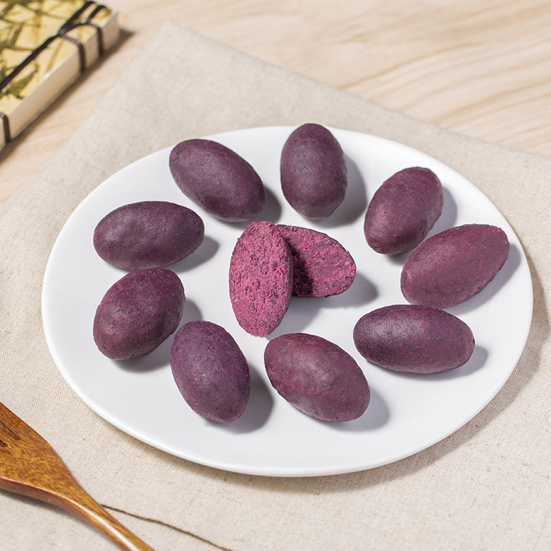 當季紫薯新鮮採收，小紫薯 100克*2袋