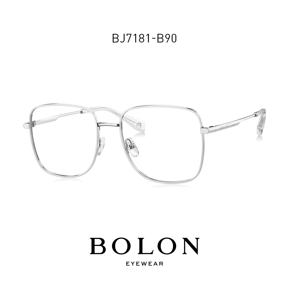BOLON暴龍近視眼鏡2021新品金屬方框眼鏡架眼鏡框男女BJ7181