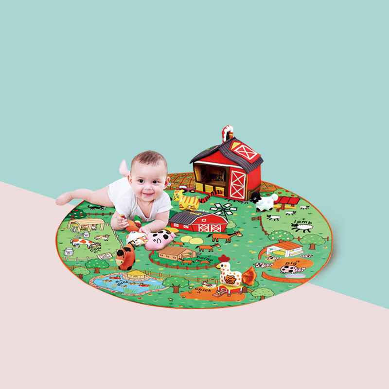 【0歲+】奇妙探索樂園，寶寶歡樂遊戲毯