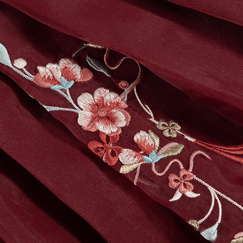 小紅纓明制套裝中國風兒童漢服