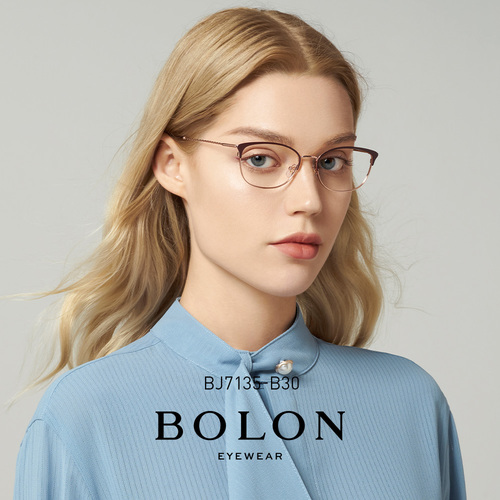BOLON暴龍近視眼鏡小框光學鏡可配防藍光鏡片鏡框眼鏡架女BJ7135