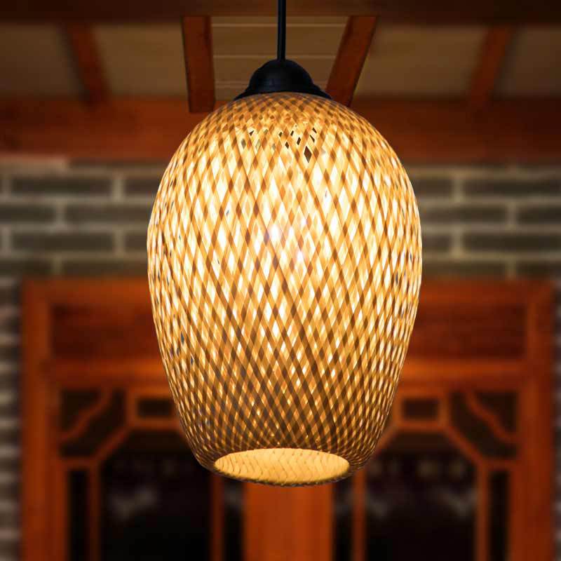 越南吊燈竹藝竹編餐廳飯店卧室日式燈籠