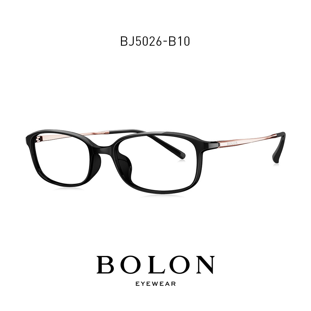 BOLON暴龍近視眼鏡β鈦鏡腿光學鏡全框眼鏡框光學架女BJ5026