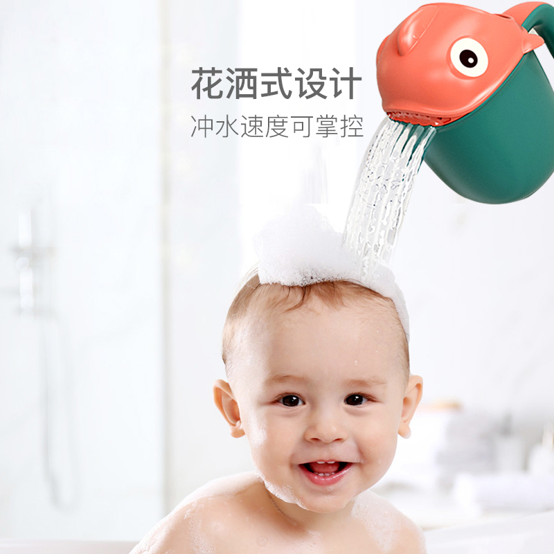 寶寶洗頭不哭鬧，寶寶洗頭洗澡花灑