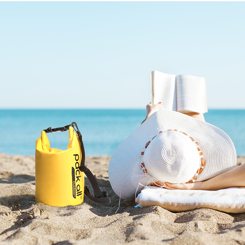 暢玩戲水，出行多功能防水收納桶包沙灘包