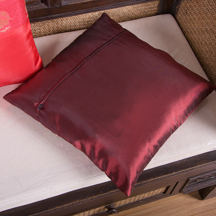 泰國進口布藝靠枕套 家飾布藝棉布刺繡