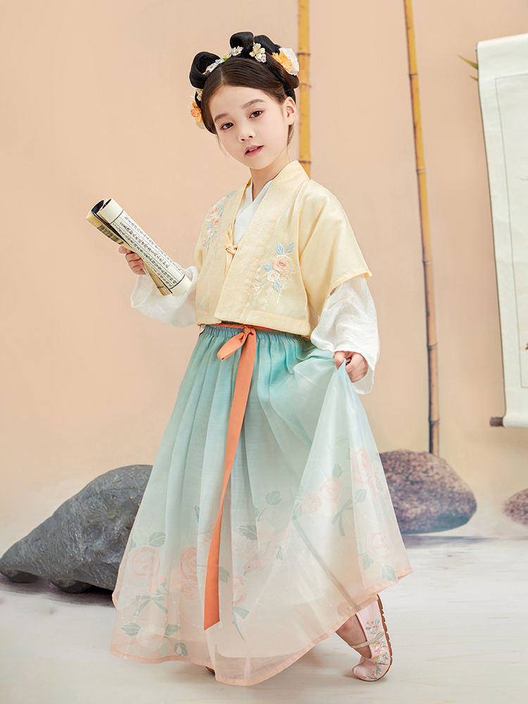 小花君中國風古裝兒童漢服