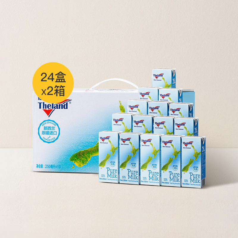 【定金購】新西蘭3.6g蛋白低脂純牛奶*2箱