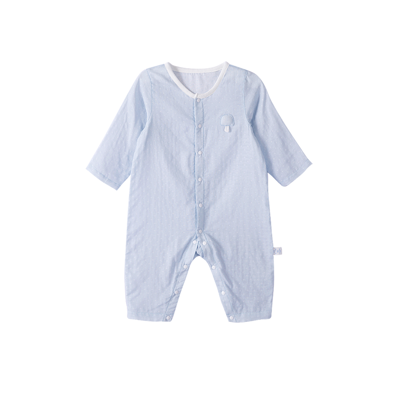 新生兒雙層紗連體衣 0-3歲