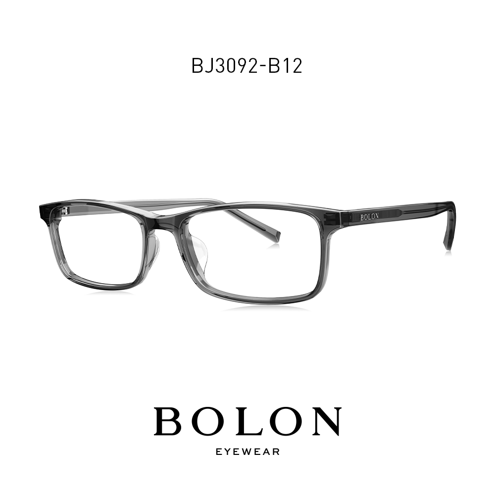 BOLON暴龍近視眼鏡復古方框眼鏡架板材眼鏡架可配防藍光鏡BJ3092
