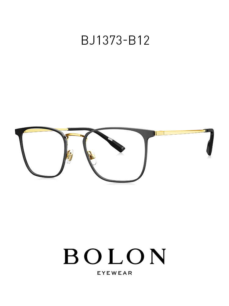 BOLON暴龍近視眼鏡防藍光鈦金屬光學鏡商務框近視鏡架男BJ1373