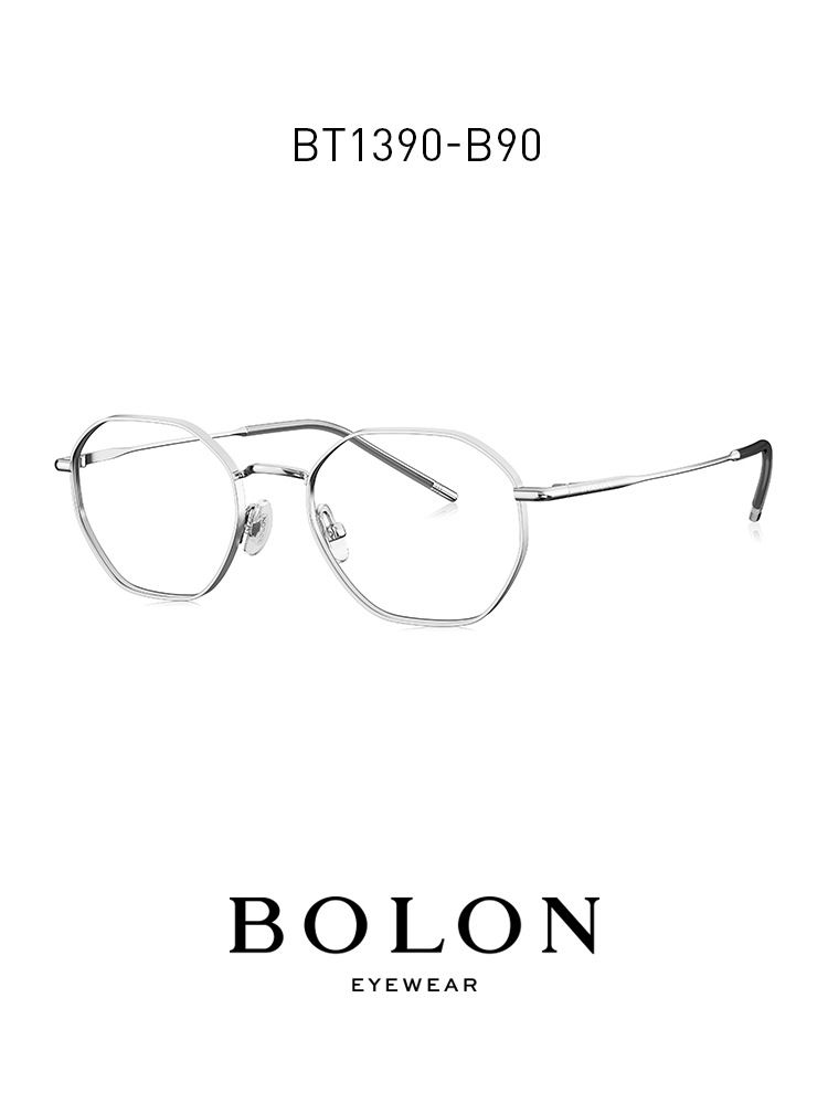 BOLON暴龍近視眼鏡小框光學架β鈦金屬眼鏡架眼鏡框男女BT1390