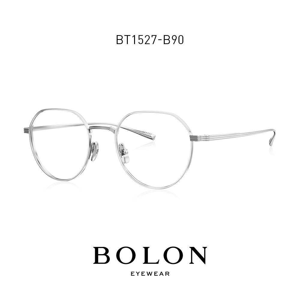 BOLON暴龍眼鏡2021新品近視鏡鈦金屬眼鏡架復古眼鏡框男BT1527