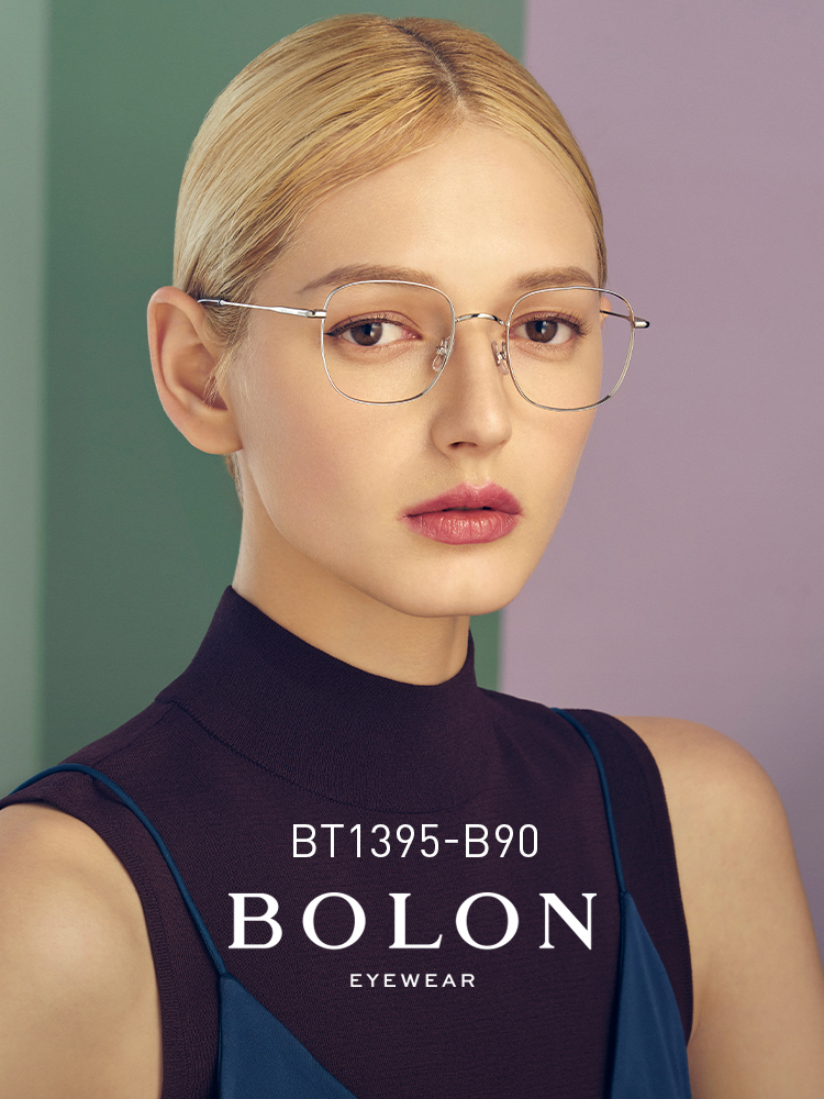 BOLON暴龍近視眼鏡小框光學架β鈦金屬眼鏡架眼鏡框男女BT1395