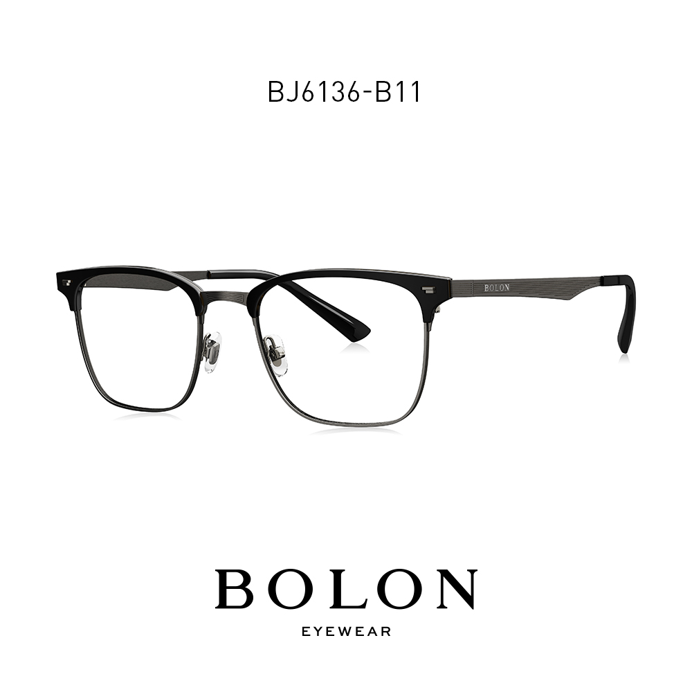 BOLON暴龍2021新品近視眼鏡光學鏡 男女眉形鏡框近視眼鏡架BJ6136