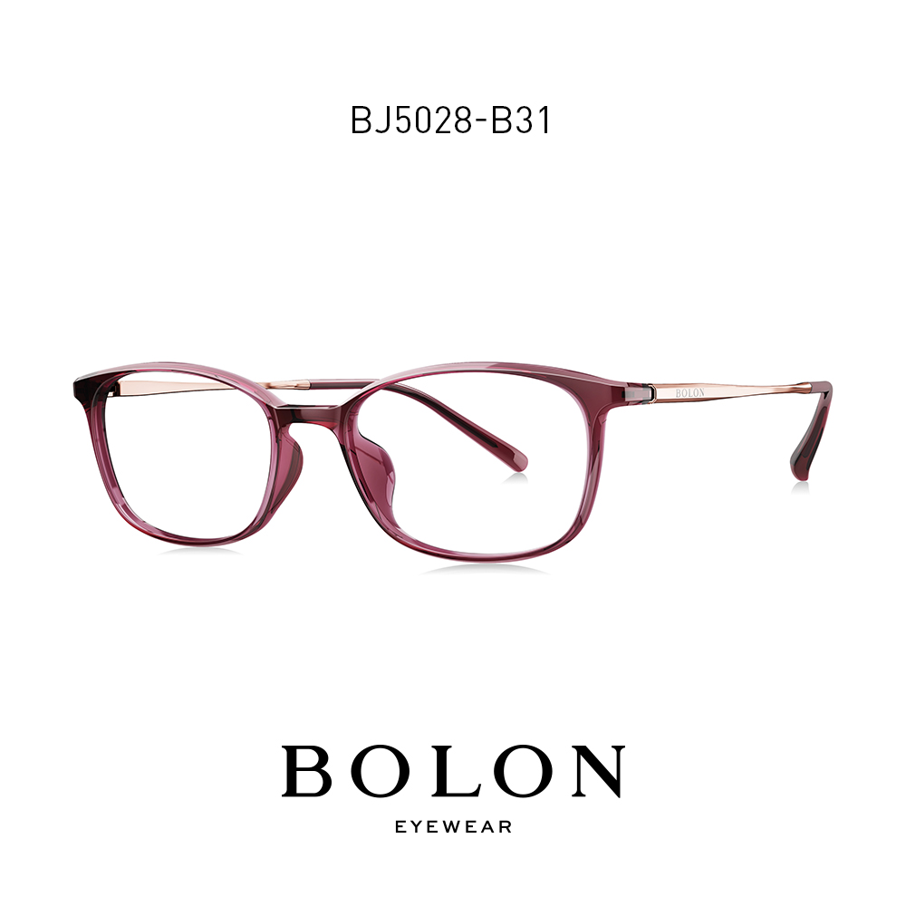 BOLON暴龍近視眼鏡光學鏡β鈦鏡腿眼鏡架眼鏡框男女款鏡架BJ5028