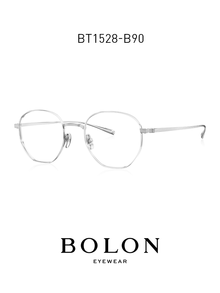 BOLON暴龍近視眼鏡2021新品光學架王俊凱同款β鈦眼鏡框BT1528