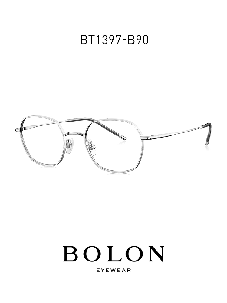 BOLON暴龍近視眼鏡光學架β鈦金屬眼鏡架眼鏡框男女BT1397