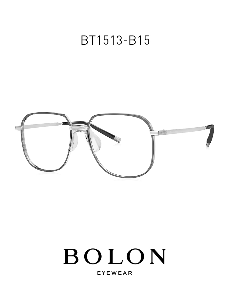 BOLON暴龍近視眼鏡2021新款王俊凱同款鏡架β鈦光學鏡框BT1513