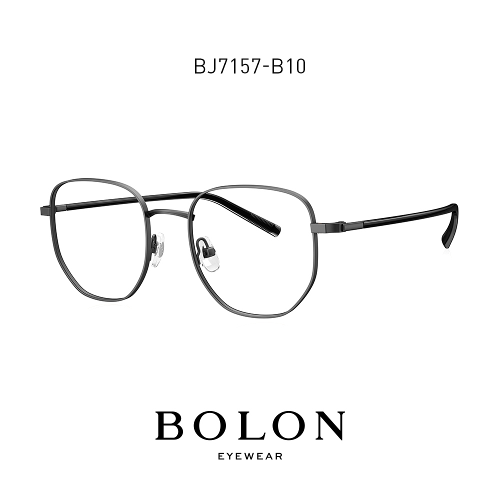 BOLON暴龍眼鏡2021新品男女款光學鏡金屬鏡框復古近眼鏡架BJ7157