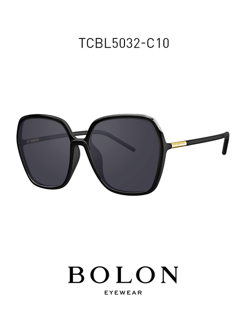 BOLON暴龍2021新品近視太陽眼鏡女款偏光大框墨鏡TCBL5032
