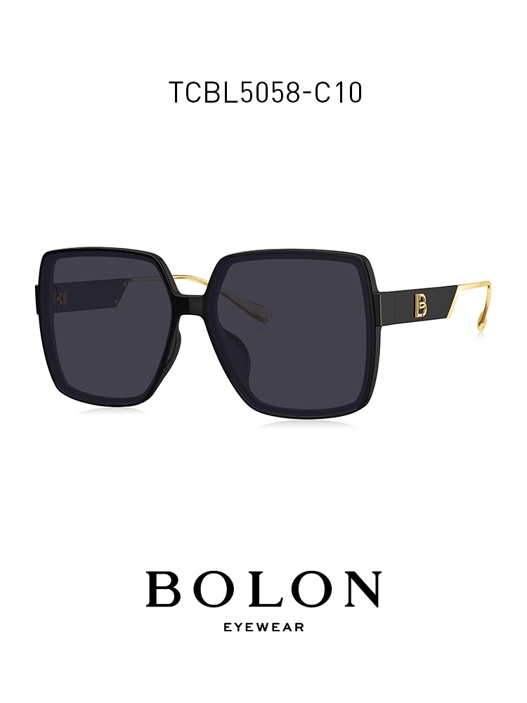 BOLON暴龍眼鏡2021新款楊冪同款近視太陽鏡女士墨鏡TCBL5058