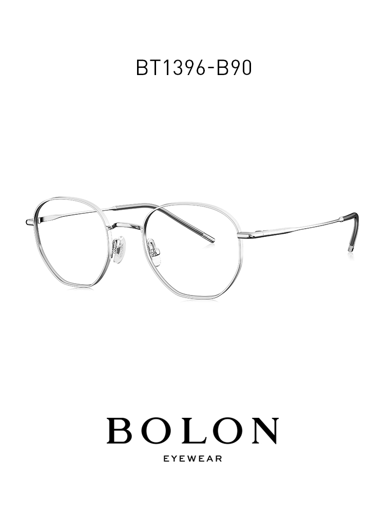 BOLON暴龍近視眼鏡圓框光學架β鈦金屬眼鏡架潮流鏡框男女BT1396