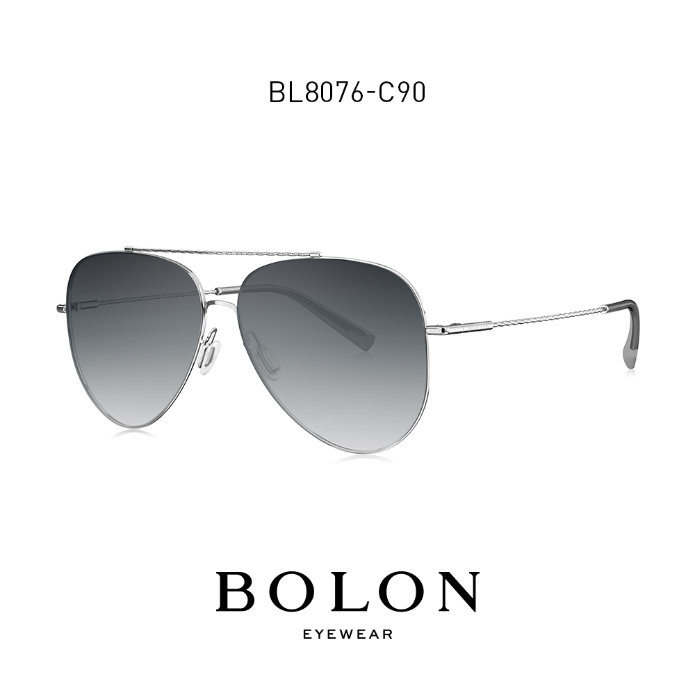 BOLON暴龍太陽鏡飛行員框駕駛墨鏡男女金屬眼鏡BL8076