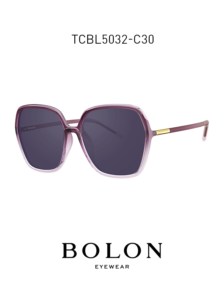 BOLON暴龍2021新品近視太陽眼鏡女款偏光大框墨鏡TCBL5032