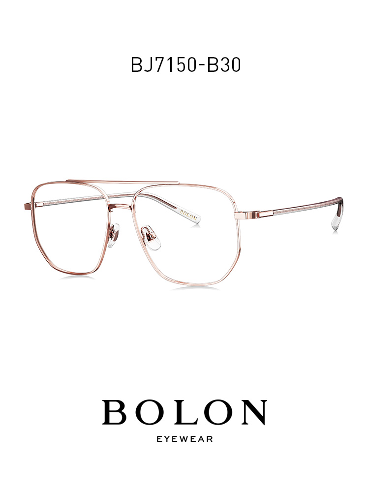 BOLON暴龍近視眼鏡雙樑光學鏡近視眼鏡架王俊凱同款眼鏡框BJ7150