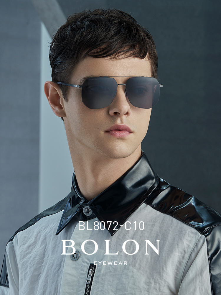 BOLON暴龍眼鏡飛行員駕駛墨鏡男王俊凱同款太陽鏡BL8072