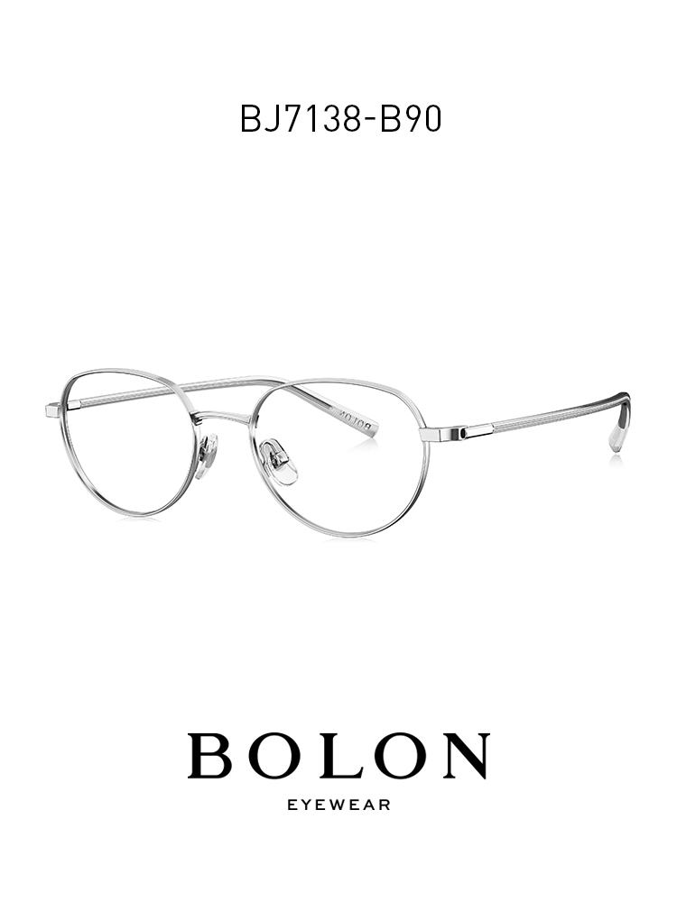 BOLON暴龍近視眼鏡光學鏡男女款金屬眼框鏡架時尚近視眼鏡BJ7138