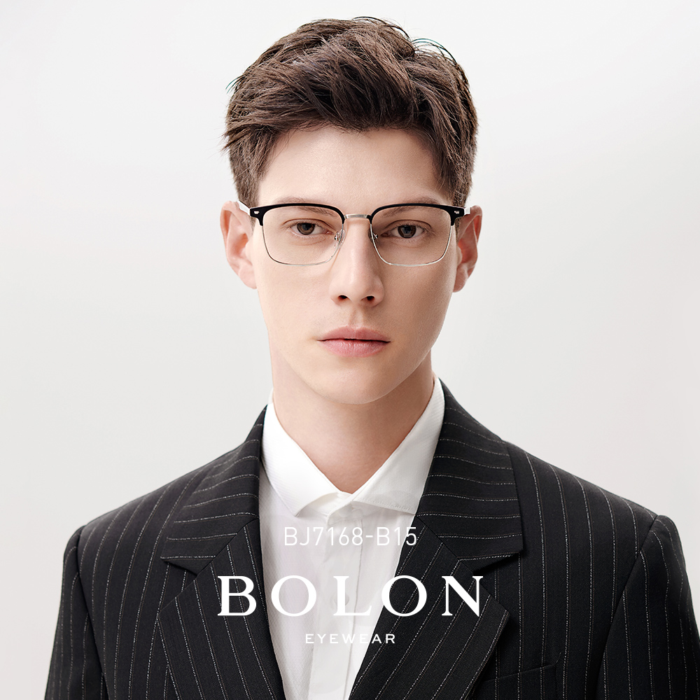 BOLON暴龍2021新品近視眼鏡光學鏡 男女眉形鏡框近視眼鏡架BJ6136