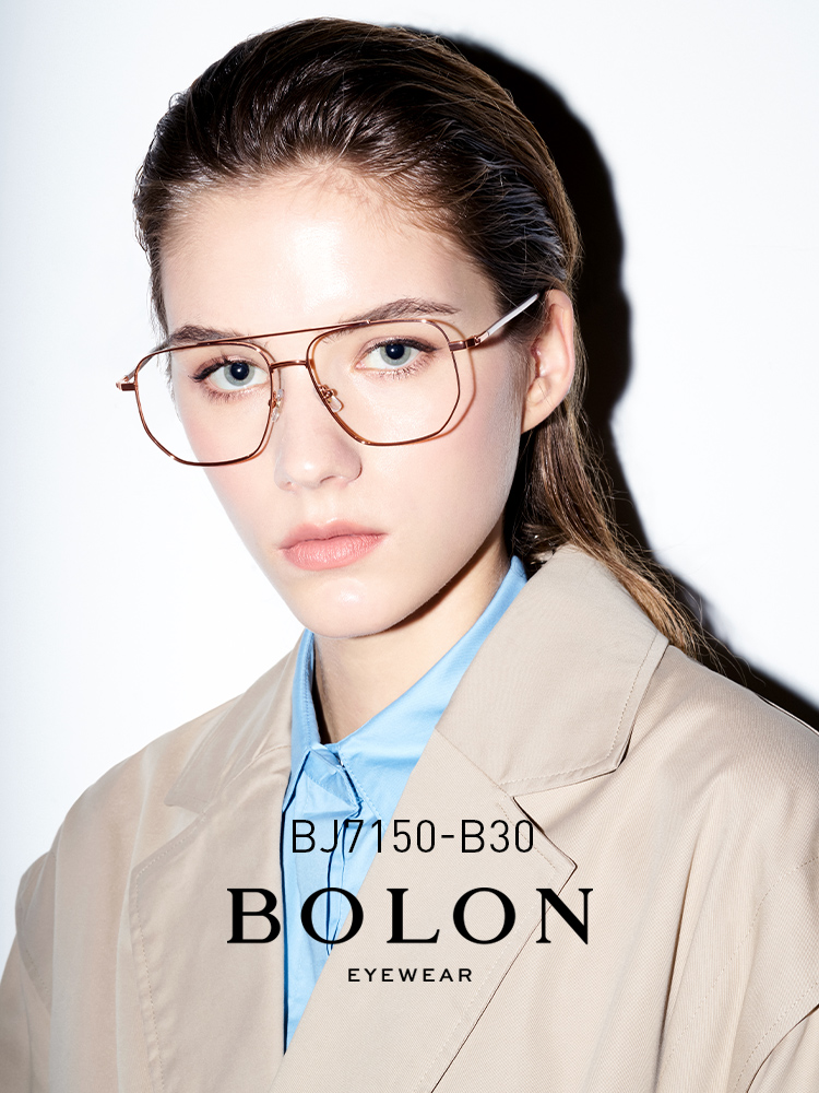 BOLON暴龍近視眼鏡雙樑光學鏡近視眼鏡架王俊凱同款眼鏡框BJ7150