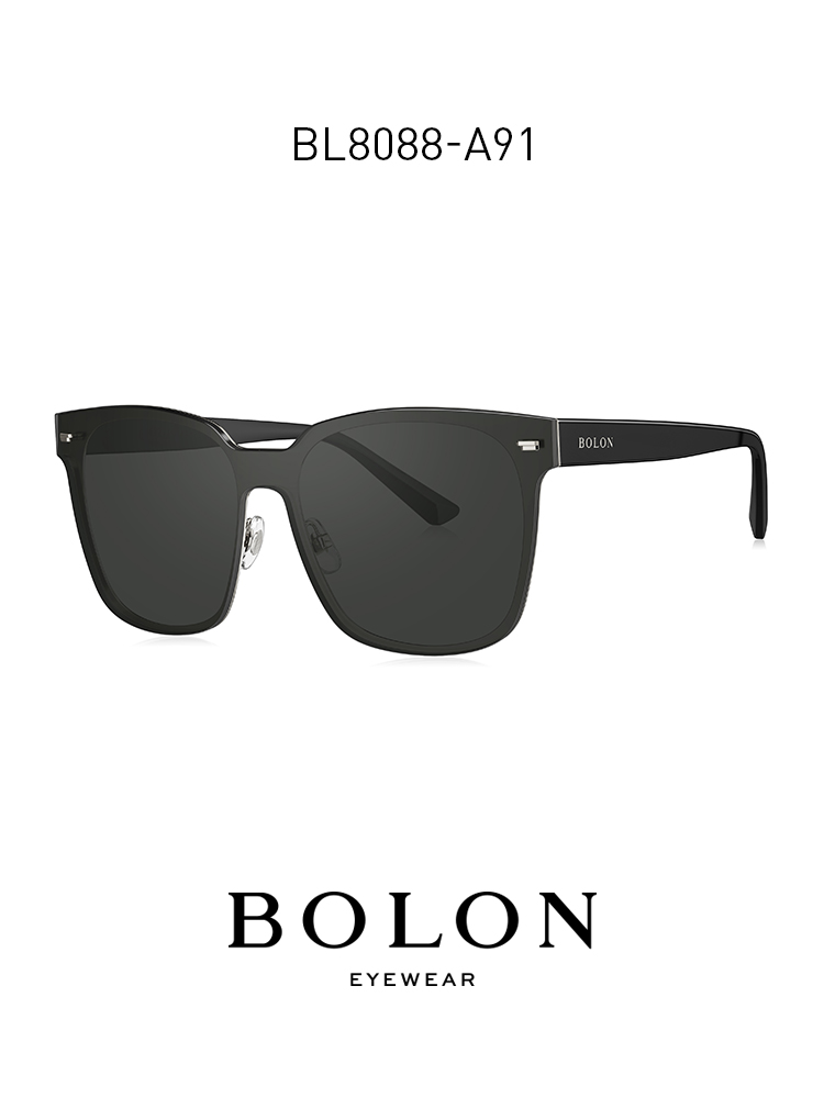 BOLON暴龍眼鏡男士太陽鏡質感板材框墨鏡潮BL8088