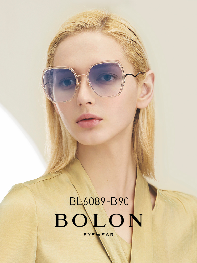 BOLON暴龍新品太陽鏡女大框墨鏡時尚潮流眼鏡BL6089