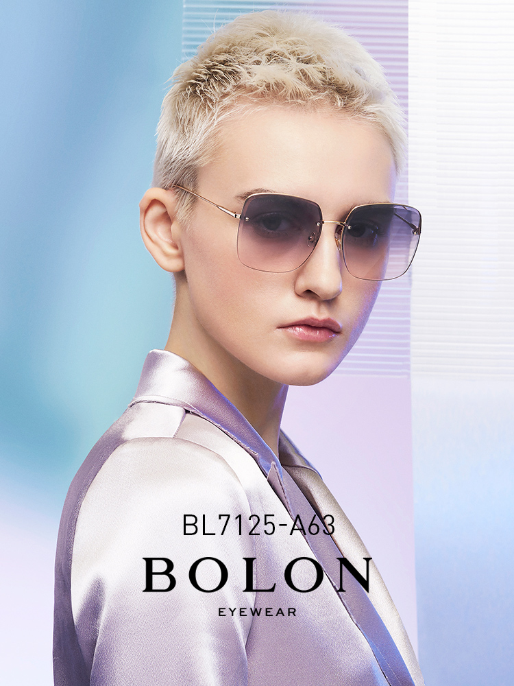BOLON 暴龍新品太陽鏡女士大框墨鏡時尚潮流眼鏡BL7125