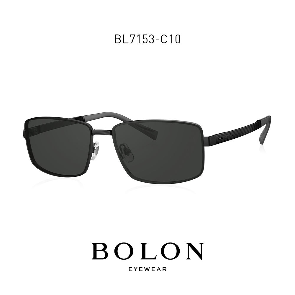 BOLON暴龍眼鏡2021新品男士方形偏光太陽鏡開車駕駛墨鏡BL7153