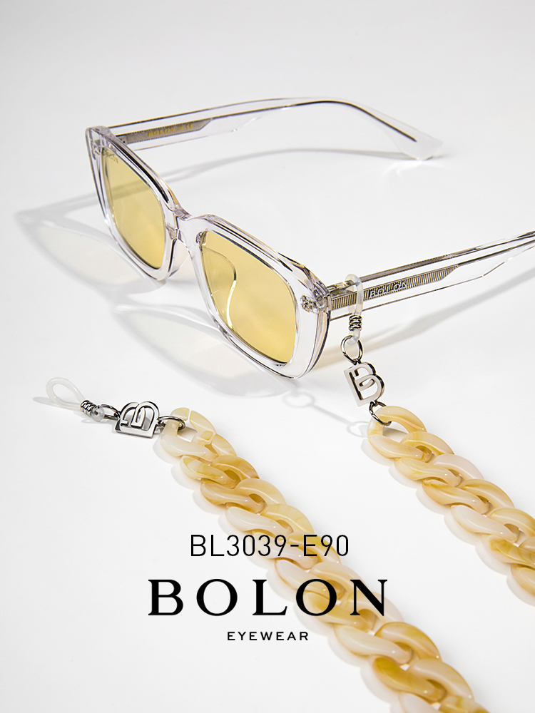 BOLON暴龍眼鏡2021新品變色太陽鏡楊冪同款時尚小方框墨鏡BL3039