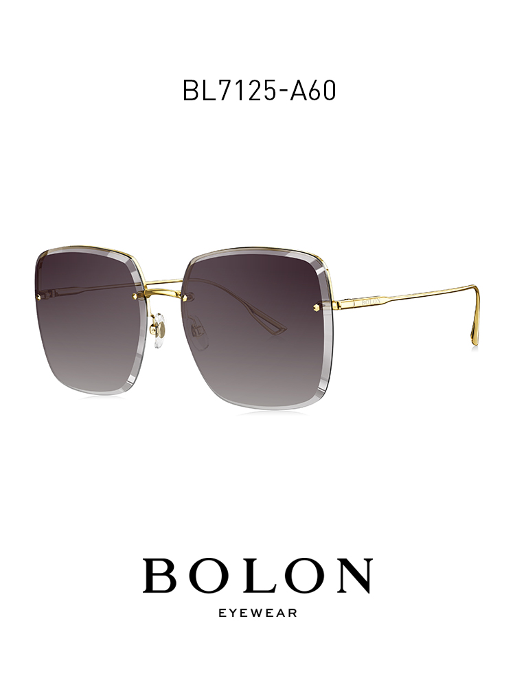 BOLON 暴龍新品太陽鏡女士大框墨鏡時尚潮流眼鏡BL7125