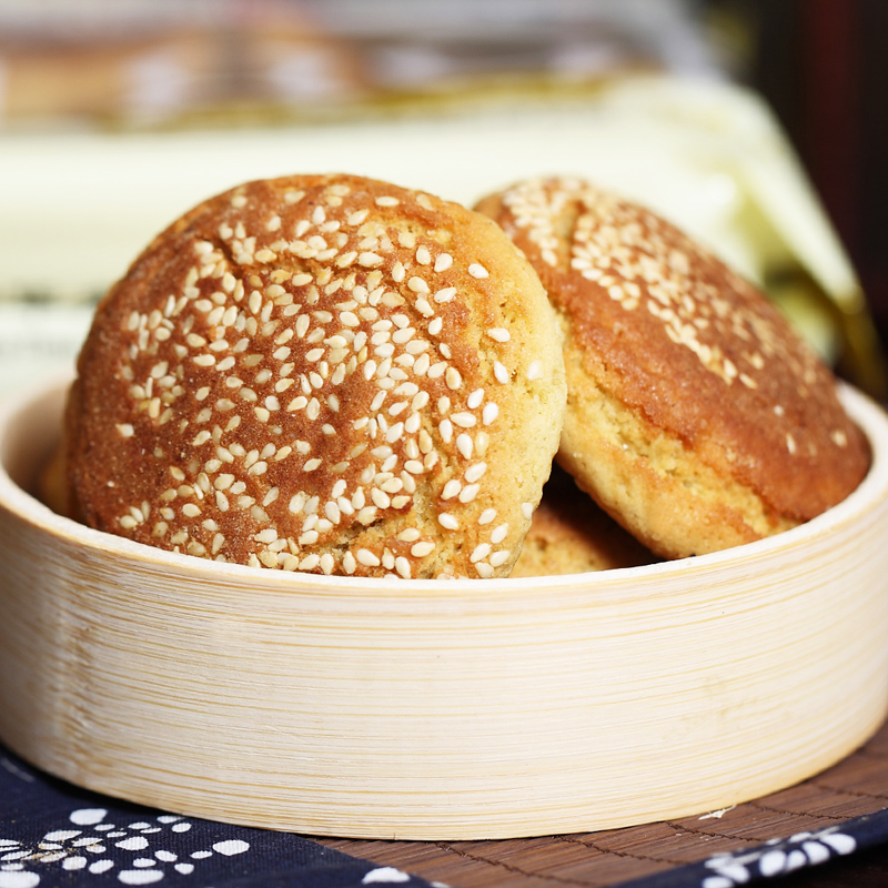 榮欣堂亞麻籽油太谷餅1600g山西特產名吃傳統糕點零食點心早餐