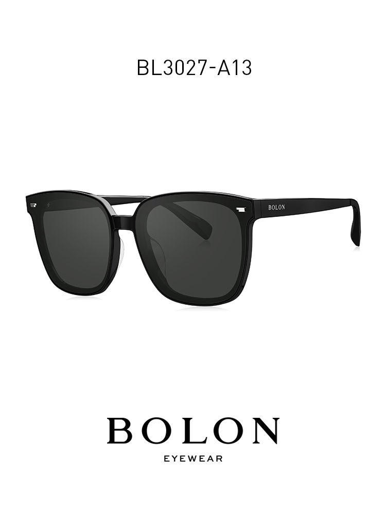 BOLON暴龍太陽鏡王俊凱同款偏光墨鏡韓版黑超眼鏡BL3027&BL3037