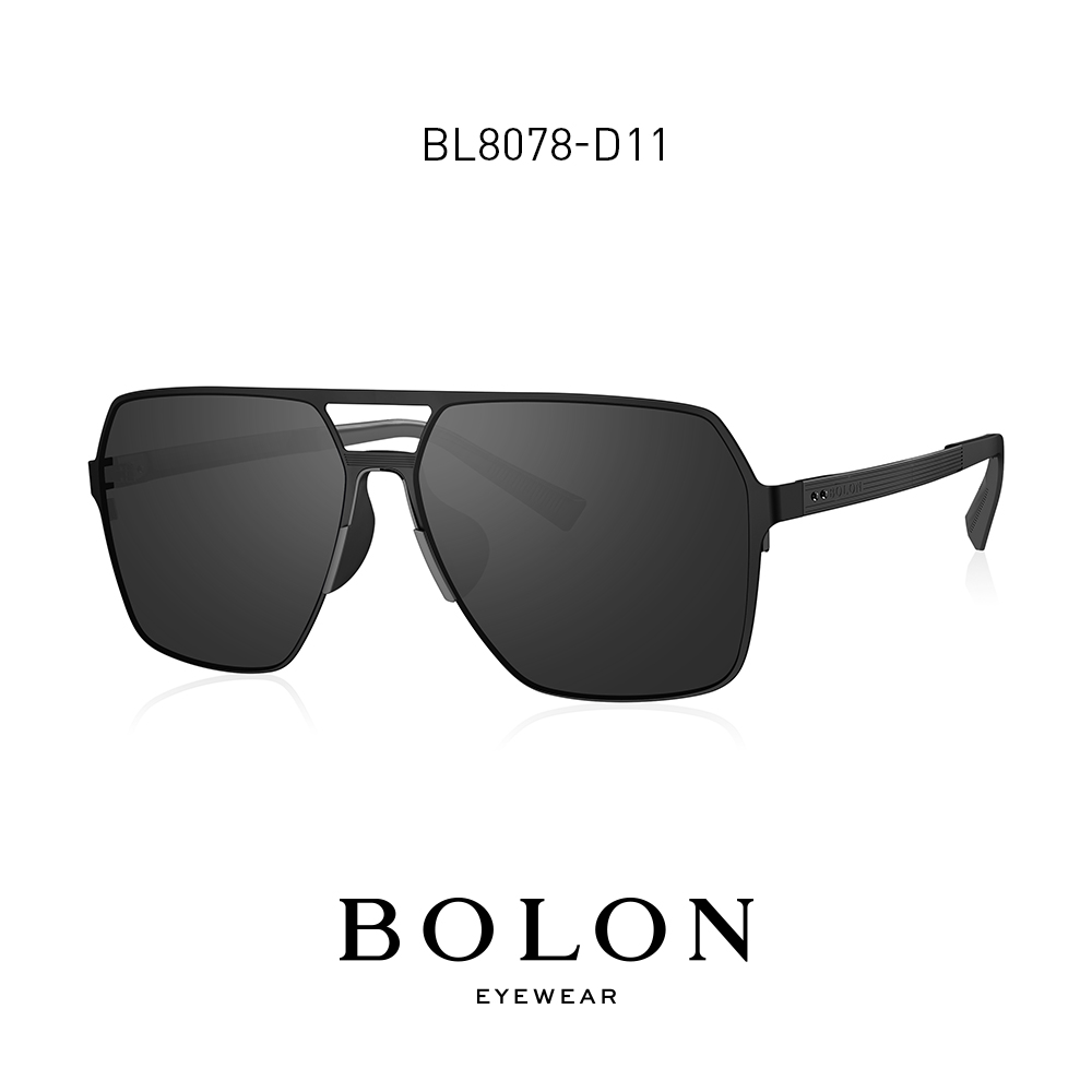BOLON暴龍眼鏡2021新品偏光太陽鏡質感鋁鎂男士金屬墨鏡BL8078