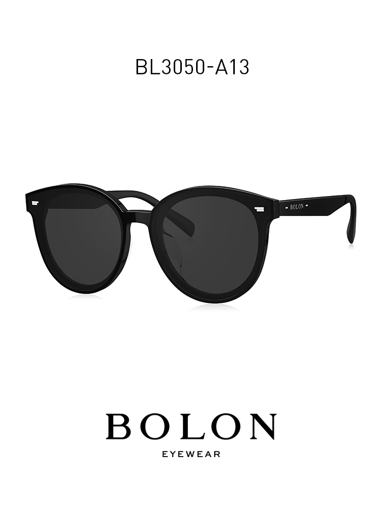 BOLON暴龍眼鏡2021新品板材太陽鏡楊冪同款貓眼韓版潮墨鏡BL3050