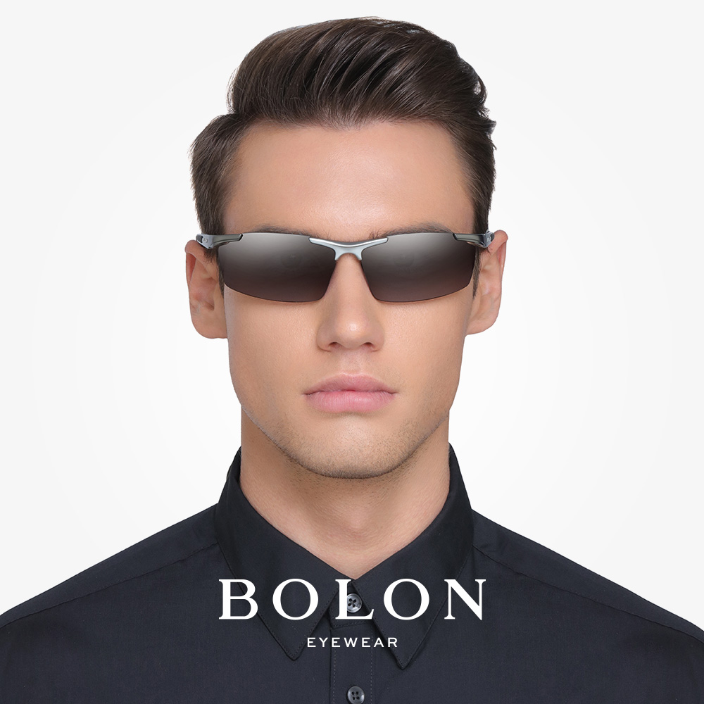 BOLON暴龍偏光太陽鏡運動型方框墨鏡男潮開車個性眼鏡官網BL2282
