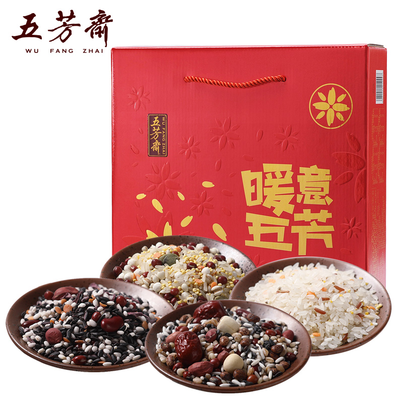 五芳齋年貨雜糧禮盒裝五穀米粗糧組合