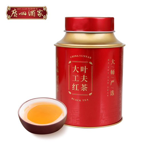 廣州酒家 大葉工夫紅茶濃香型茶葉罐裝