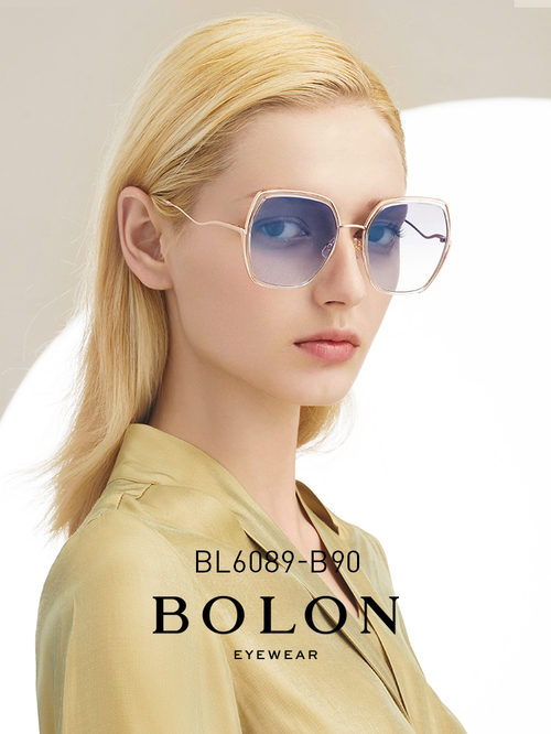 BOLON暴龍新品太陽鏡女大框墨鏡時尚潮流眼鏡BL6089