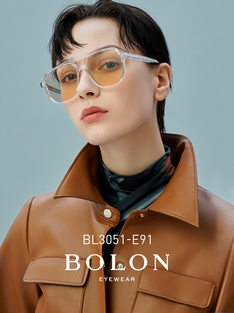 BOLON暴龍眼鏡2021新品板材太陽鏡王俊凱同款大框潮流墨鏡BL3051