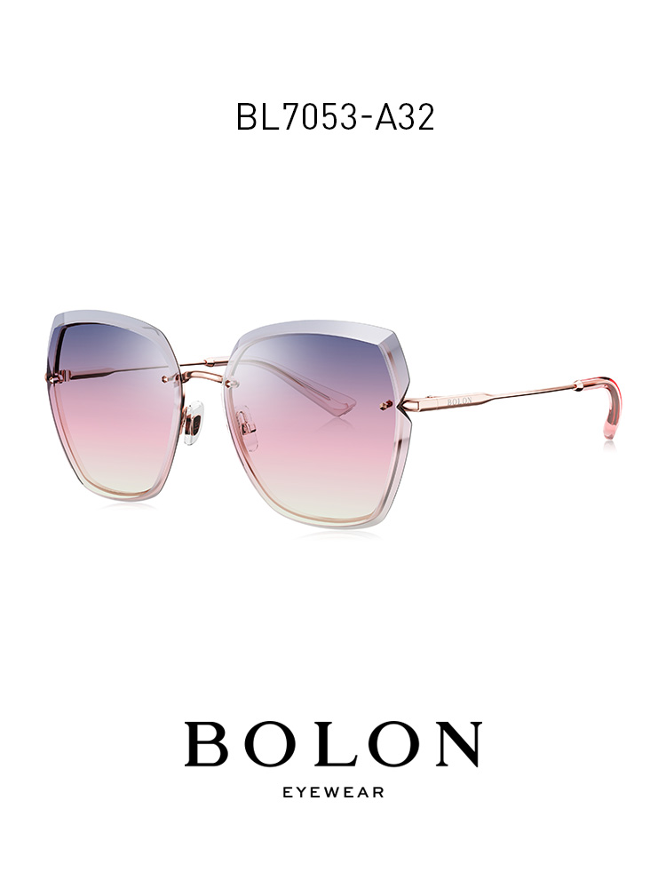 BOLON暴龍新款時尚墨鏡蝶形眼鏡女潮流個性太陽眼鏡BL7053